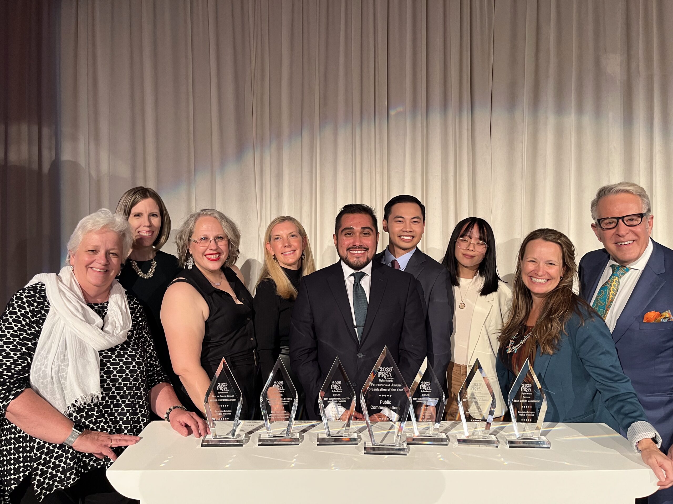 Public Communications Inc. Wins Top Honors at PRSA Chicago Skyline Awards